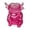 Red, variant on Glow in Dark Cow Figurines Resin Statue Luminous Ornament for Home Decor Yellow Highland Cattle Sculpture