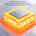 thumbnail image 3 of Fuente De Alimentación Ininterrumpida De Respaldo Batería De Respaldo De 16000 MAh Mini UPS Para Enrutador Módem Cámara USB Tipo C POE Salida De CC De Voltaje Múltiple, 3 of 7