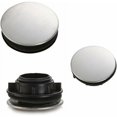 thumbnail image 5 of Dinheiro 2 Piezas Tapa del Orificio de la Tira del Fregadero Tapa del Orificio del Grifo de Acero Inoxidable Tapón de la Placa del Orificio del Fregadero Tapón Ciego para Baño Cocina 35 mm, 5 of 5