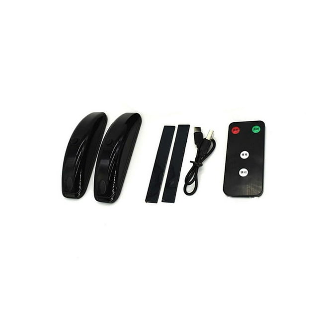Feltree Car Laser Navigation Light Projector with Remote, Rainproof Anti-Collision Warning Strobe Lamp, Roof Mount Rear-End Alert System