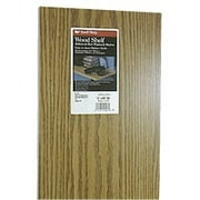 Knape & Vogt 12 in. H x 12 in. W x 48 in. D Oak Melatex Laminate/Particle Board Shelf - Total Qty: 5