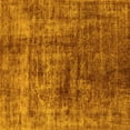 thumbnail image 1 of Ahgly Company Indoor Square Solid Yellow Modern Area Rugs, 5' Square, 1 of 4