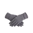 thumbnail image 6 of Spencer Women's Touchscreen Gloves, Winter Warm Thermal Soft Lined Thick Texting Gloves Windproof Driving Gloves for Ladies "Gray", 6 of 6