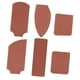 thumbnail image 3 of 6 piezas PU Cuchilla de cuero Vasos Mangas Protectores de almacenamiento Elegante Herramienta de cuero de bricolaje de bricolaje portátiles cubiertas, 3 of 8