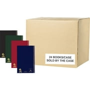 Roaring Spring Lefty 1 Subject College Ruled Left Handed Spiral Notebook, 1 Case (24 Total), 8" x 5" 80 Sheets, Assorted Saranac Covers