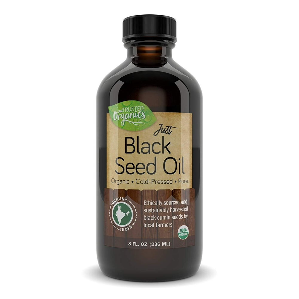 Organic Black Seed Oil by Trusted Organics ColdPressed, Additive