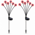 thumbnail image 6 of LOMYOLO Halloween Solar Eyeball Lights Outdoor, 2 Pack 12 LED Scary Swaying Eye Landscape Path Lights Waterproof Solar Garden Lights for Yard Lawn Walkway Patio Halloween Decorations Party Decor, 6 of 8
