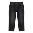 thumbnail image 5 of SOFTCCLO Capri Pants for Women Slim Washed Denim Trousers Slight Stretch 7/8 Length Casual Womens Pants Black XXXL, 5 of 5