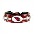 thumbnail image 2 of Houston Football Texans Team Color Football Leather Bracelet, 2 of 5