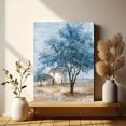 thumbnail image 6 of UXIEQU Blue Tree Farmhouse Canvas Wall Art 15.75x11.81 Inches, 6 of 8