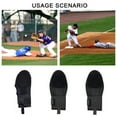 thumbnail image 7 of Sliding Mitt,Baseball Sliding Mitt,Sliding Mitt Baseball for Base Running,Sliding Mitt for Baseball and Softball,Protect Fingers,Elastic Compression Strap,Adult Open Finger Black Left Hand, 7 of 7