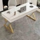 thumbnail image 4 of Keyboard Multifunctional Office Desks Executive Luxury Laptop White Office Desks Conference Storage Scrivania Room Furnitures My Lux Decor Round, 4 of 14