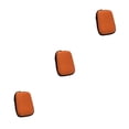 thumbnail image 3 of Sidaley Bolsa de almacenamiento de cable de datos Reutilizable Estilo simple Organizador de color sólido Auricular de banco de Naranja 3piezas, 3 of 6
