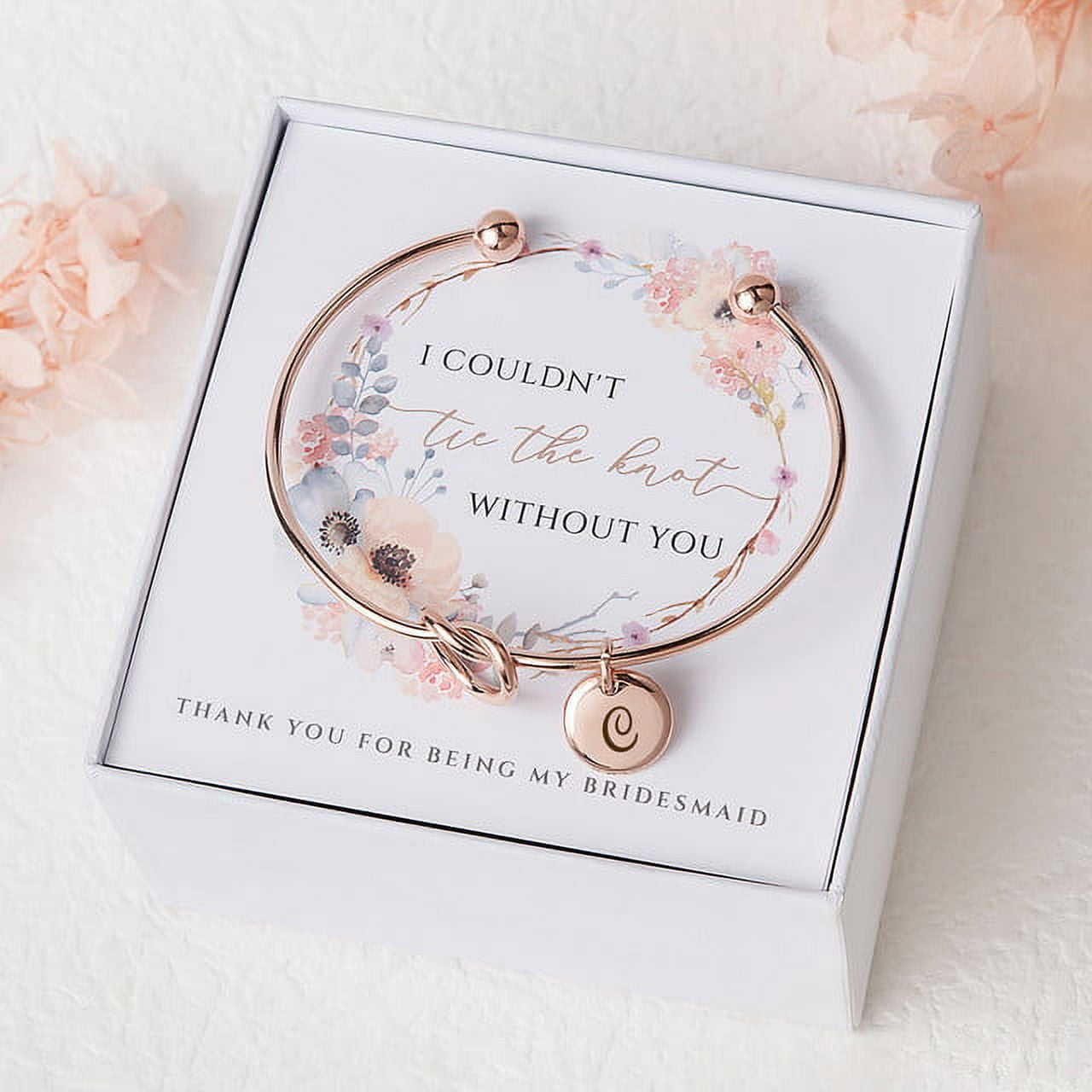 Bridesmaid Gift Set: Personalized Bridesmaid Bracelets – Starring You  Jewelry