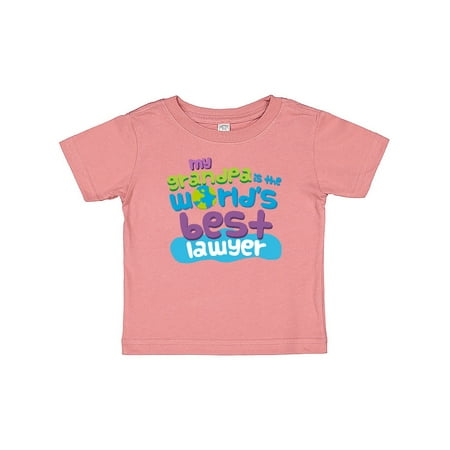 

Inktastic Grandpa Lawyer Attorney Gift Gift Baby Boy or Baby Girl T-Shirt