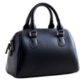 thumbnail image 1 of Bolso Boston de cuero vegano para mujer, bolso Vintage con asa superior, bolso informal Retro, bolso de hombro Simple clásico, 1 of 5