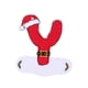 thumbnail image 1 of 26 adornos navideños de madera roja con letras | Colgantes del alfabeto para decorar el árbol de Navidad | Incluye letras de la A a la Z para personalizar el nombre, 1 of 3