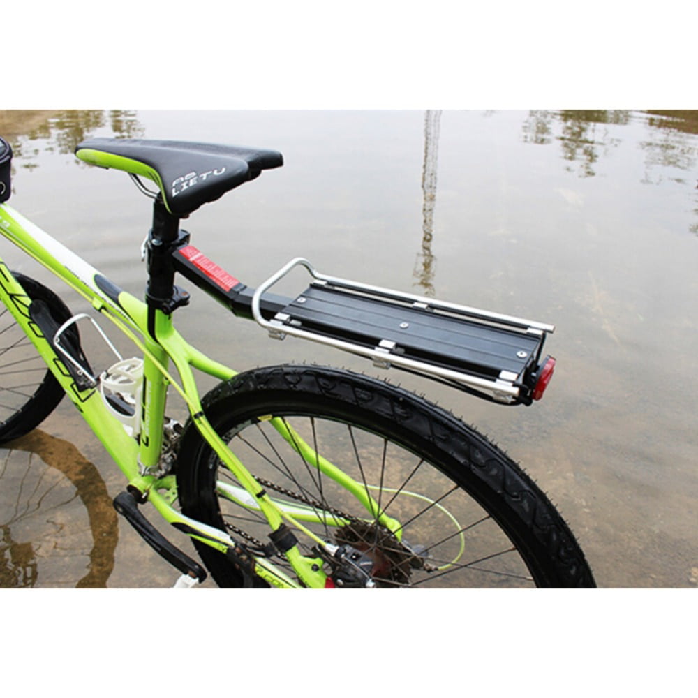 Bicycle Mountain Bike Rear Rack Seat Post Mount Pannier Luggage Carrier Metal