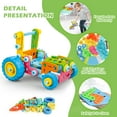 thumbnail image 4 of JBeeCtrl STEM Toys for 5 6 7 Year Old Boys Building Toys Blocks Kit Educational Toys Creative Learning Game Engineering Construction Set Christmas Birthday Gifts for 5 6 7 8 Year Old Boys, 4 of 6