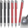 thumbnail image 1 of Pens with Light for Writing in the Dark, 6 Pieces Pens with Lighted Tip LED Flashlight Lighted Ballpoint Pen (Red + Black), 1 of 5