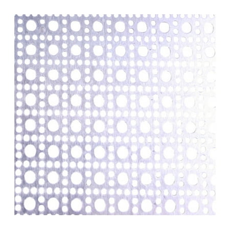 

MD Building Products 57067 Decorative Metal Sheet 24 in W 36 in L Lincane Tread Aluminum Mill
