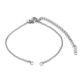 thumbnail image 1 of Extensores de de material acero inoxidable Terminaciones de de cadena Conectores de extremos para pulseras tobilleras Cadenas de extensión de , Color Acero 1.5mm Fernando Cadena de cola de extensión, 1 of 8
