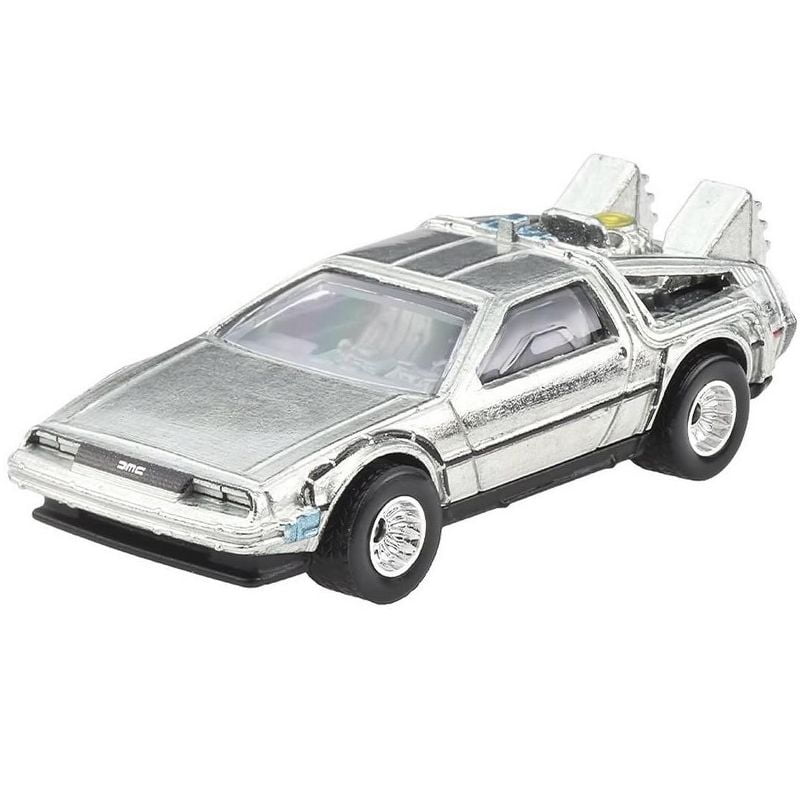 Hot Wheels Back to the Future Time Machines & 1987 Toyota SR5 Pickup Truck Car Culture Premium 2 Pack