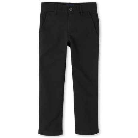 The Children's Place Boys Uniform Stretch Skinny Chino Pants, Sizes 4-18 & Slim