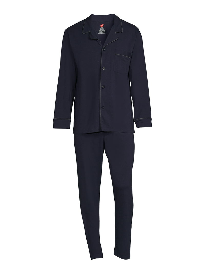 デッドストック未使用品！Hanes CLASSICS MEN'S PAJAMA Hanes Men's Ultrasoft Breathable Cotton Modal Stretch Knit Pajama