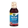 Vicks NyQuil Cold and Flu Nighttime Relief, Vanilla Cherry Swirl Liquid, 12 Fl Oz