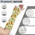thumbnail image 7 of COEQINE Sunflower Butterfly Arm Cast Cover Washable Cast and Bandage Protector with A Thumb Hole Cast Protector for Swimming Size L Wrist Cast Cover for Women Men Kids, 7 of 7