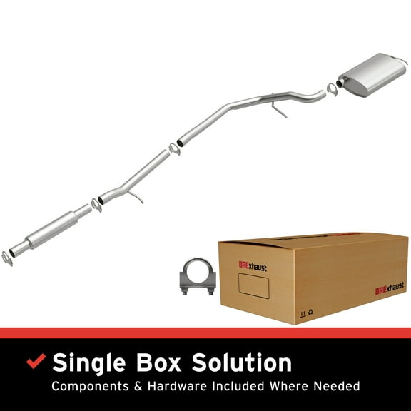 BRExhaust OE Replacement Exhaust System Kit 106-0330: Compatible with 2005-2007 Ford Five Hundred 3.0L, 2005-2007 Mercury Montego 3.0L