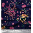 thumbnail image 1 of Soimoi Rayon Fabric Floral & Paisley Print Fabric by the Yard 56 Inch Wide, 1 of 1