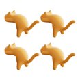 thumbnail image 1 of ganchos para escritorio con forma de gato, adhesivos sin taladro, para mochilas, con capacidad de hasta 5 kg, organizador para colgar bolsos, llaves y auriculares., 1 of 8