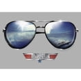 thumbnail image 2 of Boy's Top Gun Aviator Sunglasses Reflection Logo Graphic T-Shirt, 2 of 5