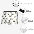 thumbnail image 6 of Bingfone Bee Men's Underwear - Casual Stretch Boxer Briefs-Medium, 6 of 7