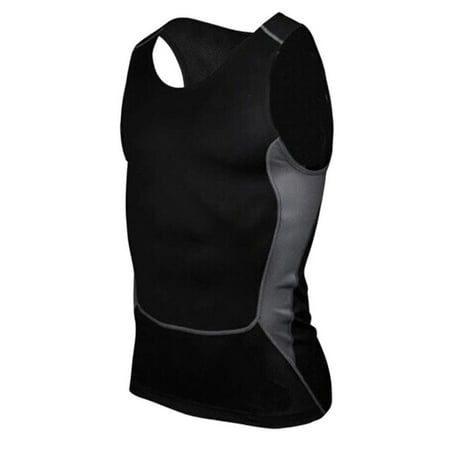 Men Gym Running Sports Compression Shirt Base Layer Tank Tops Sleeveless