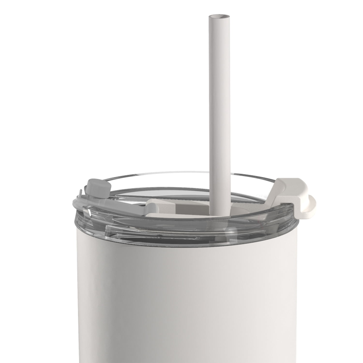 ASOBU NA-BF23W 20-Oz. Aqualina Double-Wall-Insulated Stainless Steel Tumbler (White), 843631169681