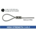 thumbnail image 4 of Universal CableTether - TetherClamp (4 Pack) - Heavy Duty, Reusable, Adjustable, Cable Tether, 4 of 4