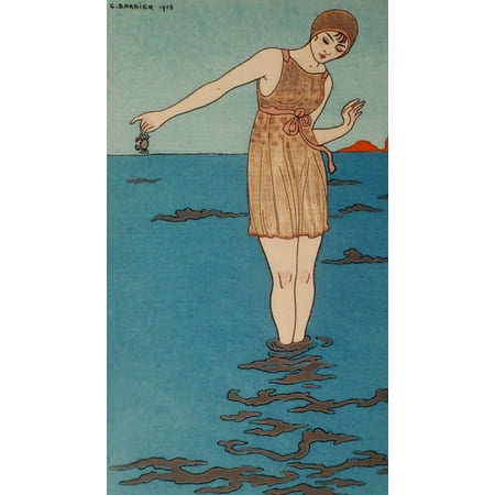 Costume de Bain 1918 Poster Print by  George