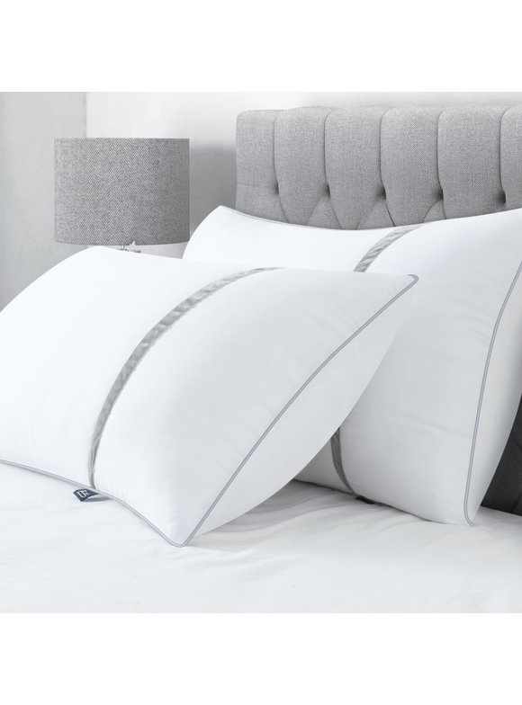 Standard Size Pillows in Bed Pillows