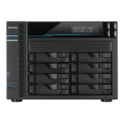 Asustor AS6508T | Lockerstor 8 | Enterprise Network Attached Storage | 2.1GHz Quad-Core, Two 10GbE Port, Two 2.5GbE Port, 8GB RAM DDR4 (8 Bay Diskless NAS)