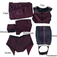 thumbnail image 1 of Disfraz de Cosplay de Wanda Vision Scarlet Witch Maximoff, traje de Carnaval de Halloween, máscara, disfraz de Halloween hecho a medidajuego completoMETRO Deng Xun unisex, 1 of 2