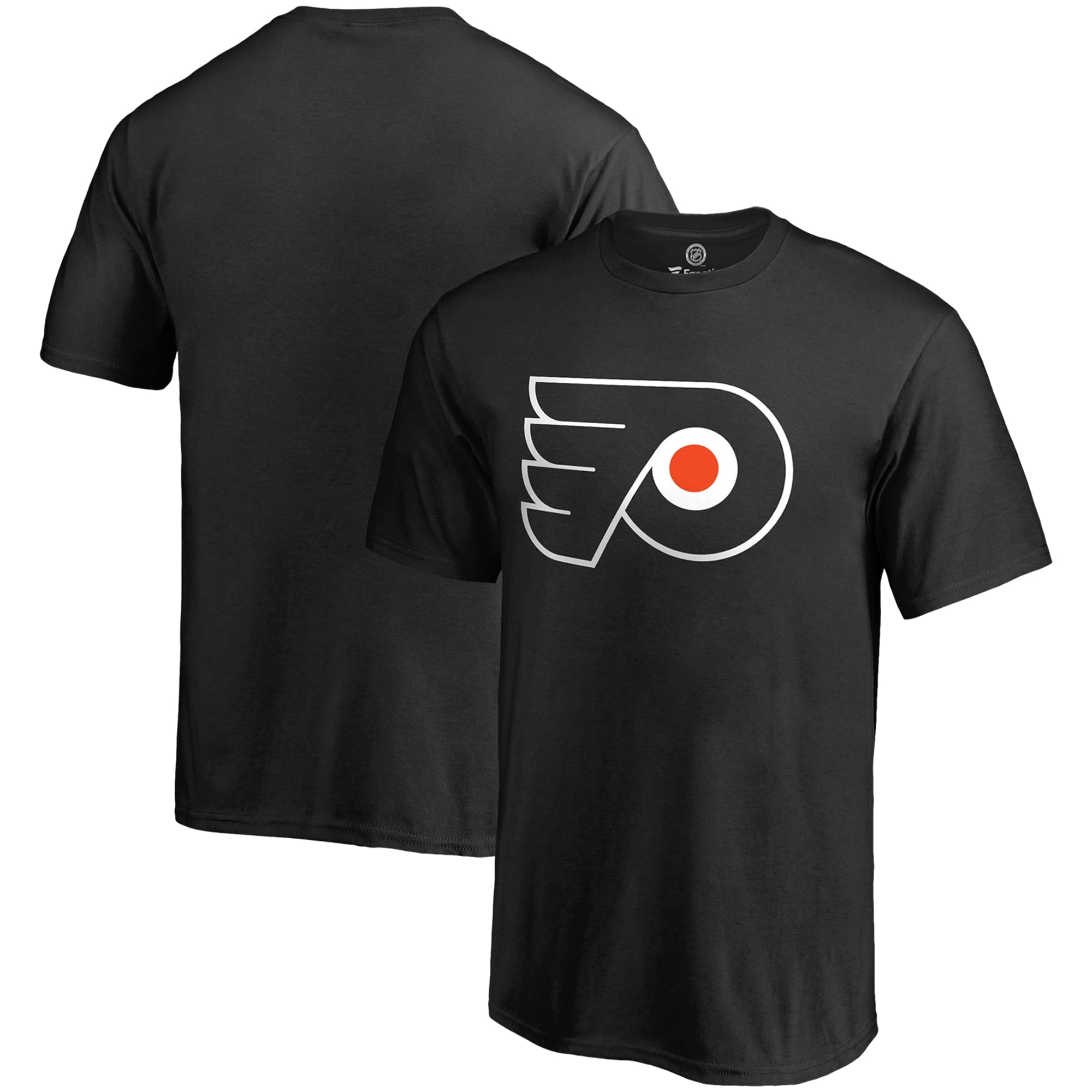 Philadelphia Flyers Youth Primary Logo T-Shirt Black by BOX SEAT CLOTHING CO.
