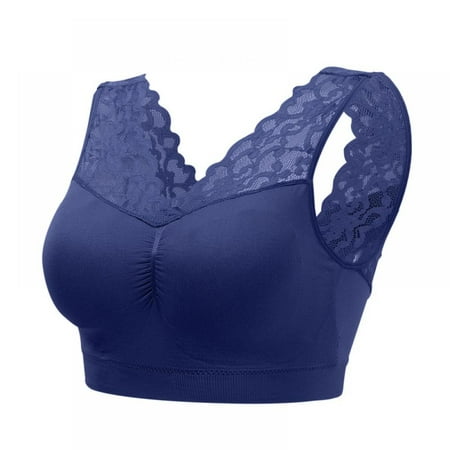 Magazine Deep V Neck Lace Bras For Women Brassiere Push Up Padded Bra Seamless Comfortable Bralette Breathable Fitness Gym Bra Top Padded Sport Bra