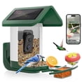 thumbnail image 1 of Comedero para aves onlyfly con cámara 2K y Wi‑Fi, alimentado por energía solar, 1 of 7