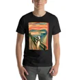 thumbnail image 4 of Camiseta de la cabra que grita, ropa estética, cosas de anime, costumbres, camisetas gráficas de verano para hombre, divertidas, 4 of 5