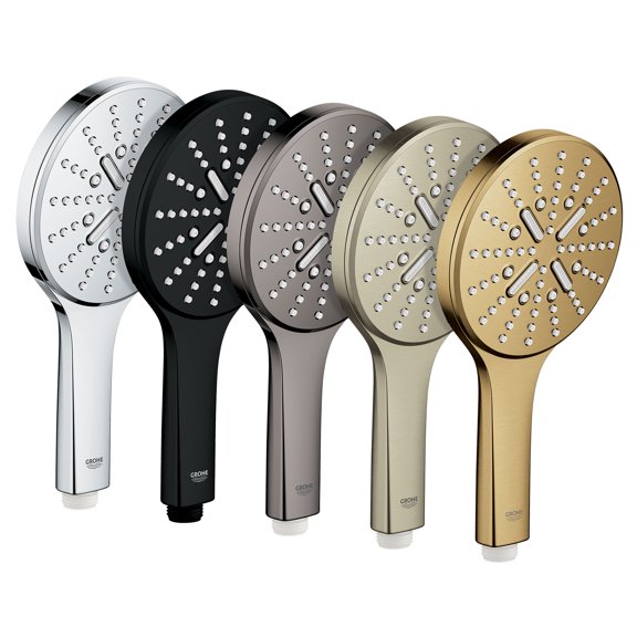 Grohe Rainshower 265452430 Hand Shower - 3 Sprays, 1.75 gpm in Matte Black