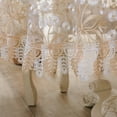 thumbnail image 2 of QJUHUNG Lace Round Tablecloth Embroidery Coffee Table Cover for Dining Room Picnic Wedding Party Banquet Home Decor, 2 of 7