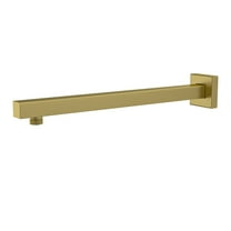 Logmey 16-Inch Gold Bathroom Shower Arm Extender